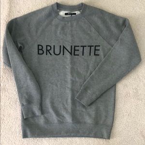 COPY - The "BRUNETTE" Classic Crew Neck Sweatshirt